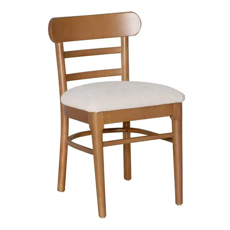 Linon Set di 2 sedie Tuttle Marrone Grigio
