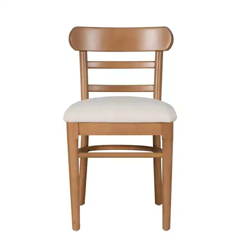 Linon Set di 2 sedie Tuttle Marrone Grigio
