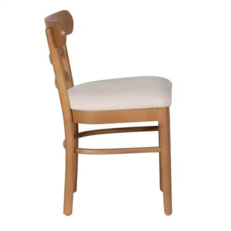 Linon Set di 2 sedie Tuttle Marrone Grigio