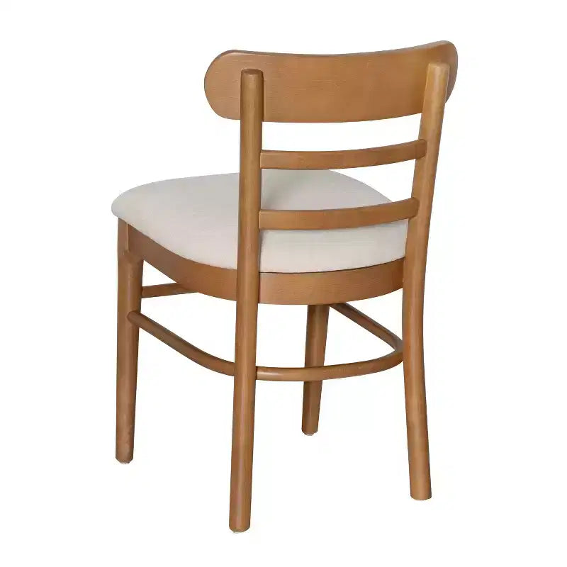 Linon Set di 2 sedie Tuttle Marrone Grigio