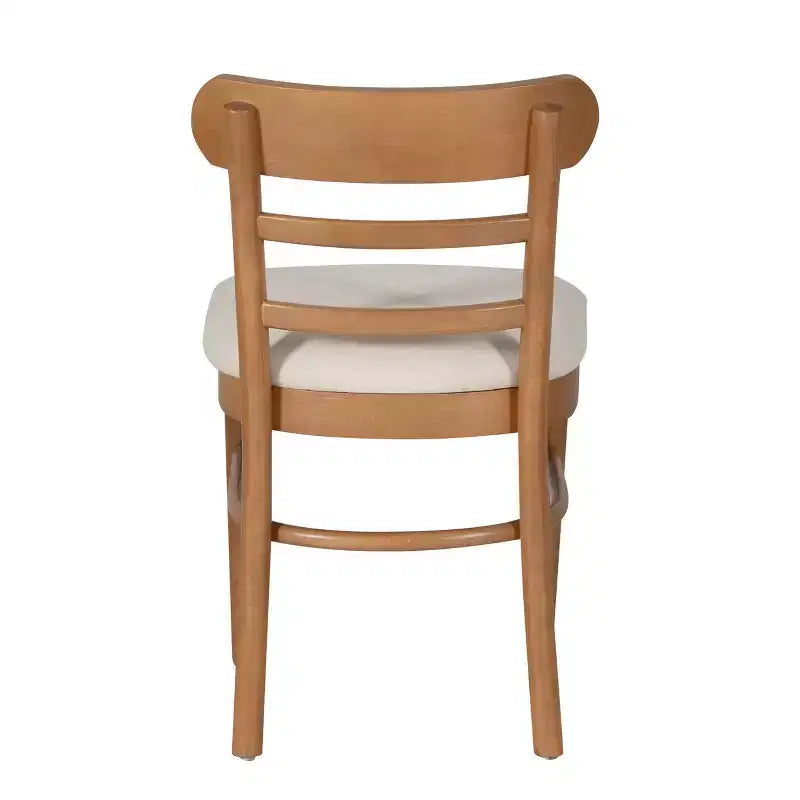 Linon Set di 2 sedie Tuttle Marrone Grigio