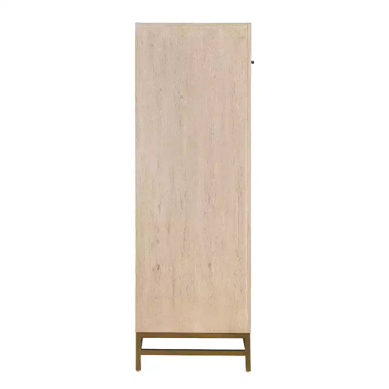 HOMES: Inside + Out Set Comodino e Cassettiera 3 pz Neovesi Wood Quercia Boho