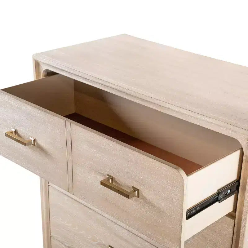 HOMES: Inside + Out Set Comodino e Cassettiera 3 pz Neovesi Wood Quercia Boho