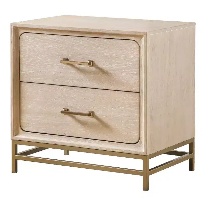 HOMES: Inside + Out Set Comodino e Cassettiera 3 pz Neovesi Wood Quercia Boho