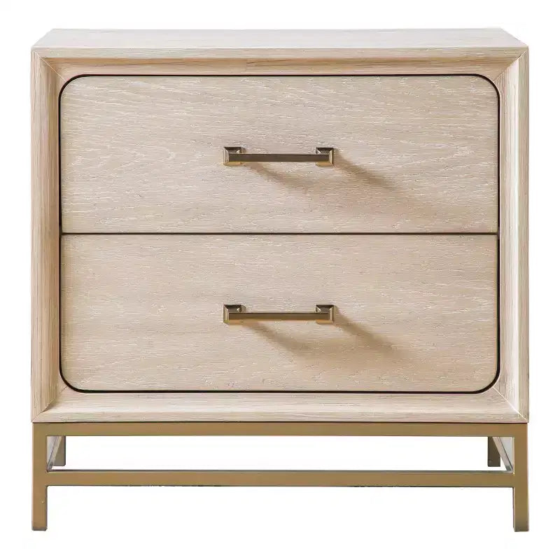 HOMES: Inside + Out Set Comodino e Cassettiera 3 pz Neovesi Wood Quercia Boho
