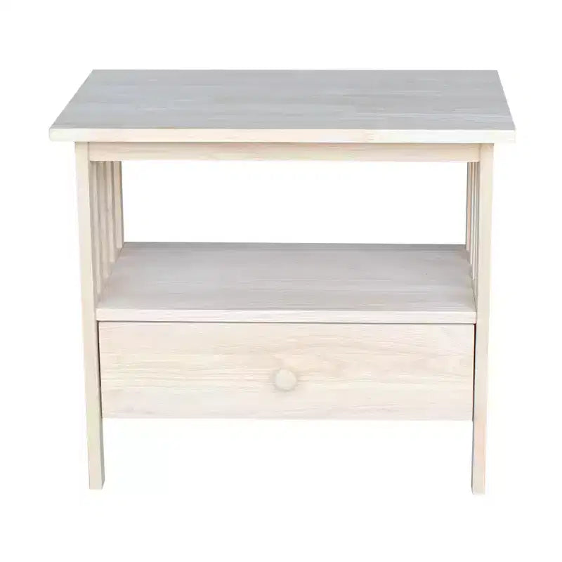 Mobile TV Thomas Mission per TV fino a 40" non rifinito - International Concepts: Consolle multimediale in legno massello