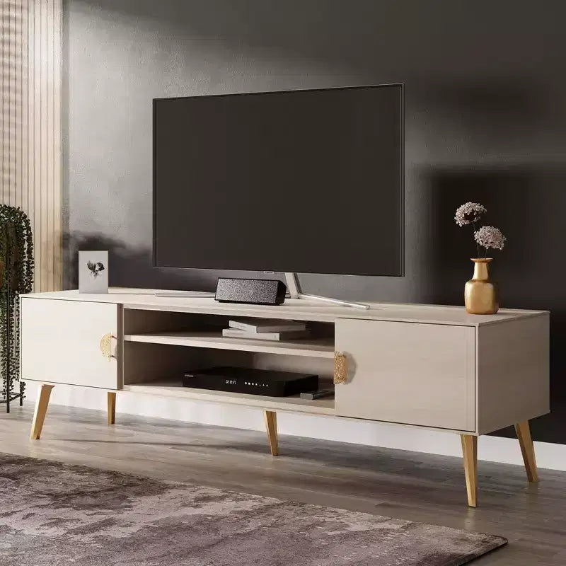 Manhattan Comfort Haley Porta TV 70.9" per TV fino a 55" Bianco