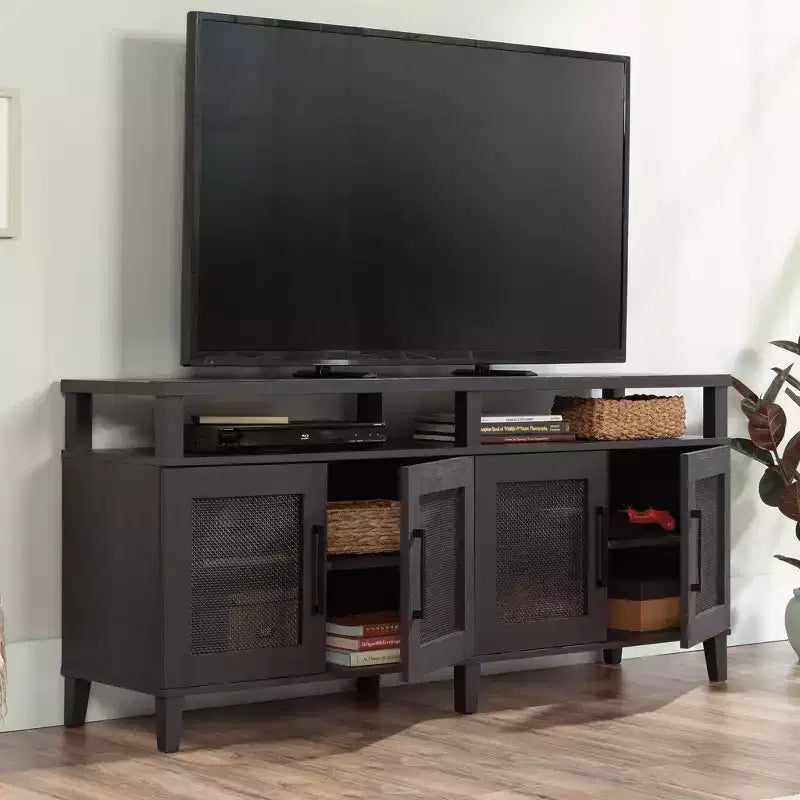 Credenza porta TV Sauder Tiffin Line per TV fino a 65" Quercia Raven