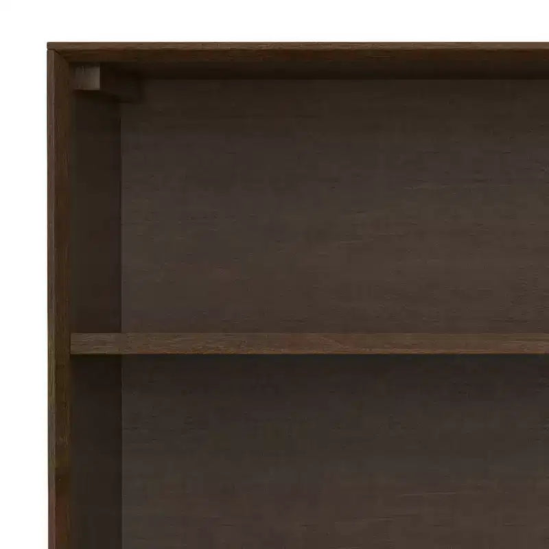 WyndenHall 30" Libreria bassa larga Devlin Noce marrone