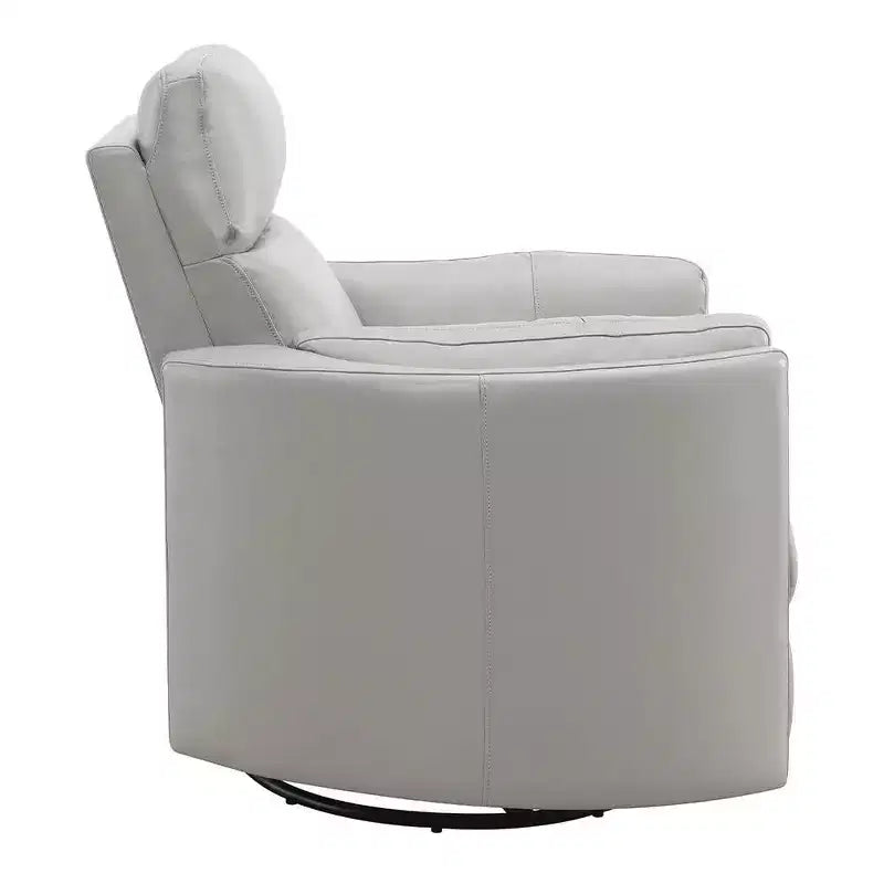 Sedia Sagen Active Sitting grigio similpelle 40" - Acme Furniture: morbida, reclinabile a 150°, nessun montaggio