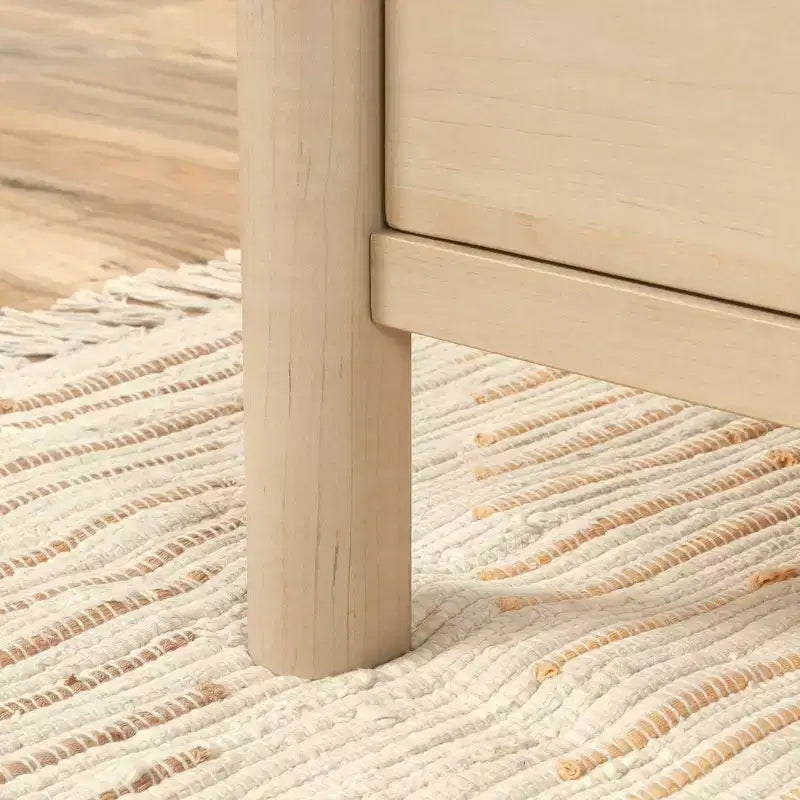 Scrivania direzionale Whitaker Point in acero naturale - Sauder: Mobili per l'home office con contenitore e vassoio per tastiera