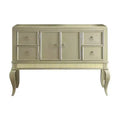 Acme Furniture Francesca Decorative Storage Cabinet Champagne