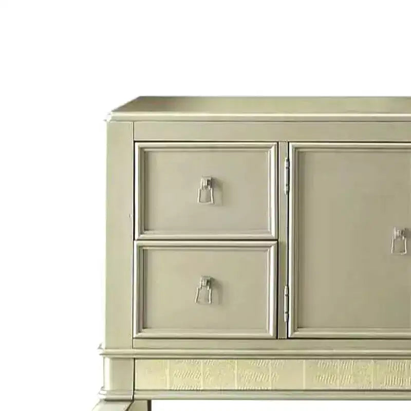 Acme Furniture Francesca Mobiletto decorativo contenitore Champagne