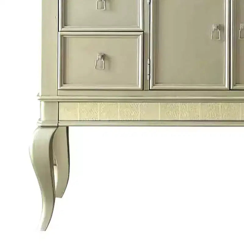 Acme Furniture Francesca Mobiletto decorativo contenitore Champagne
