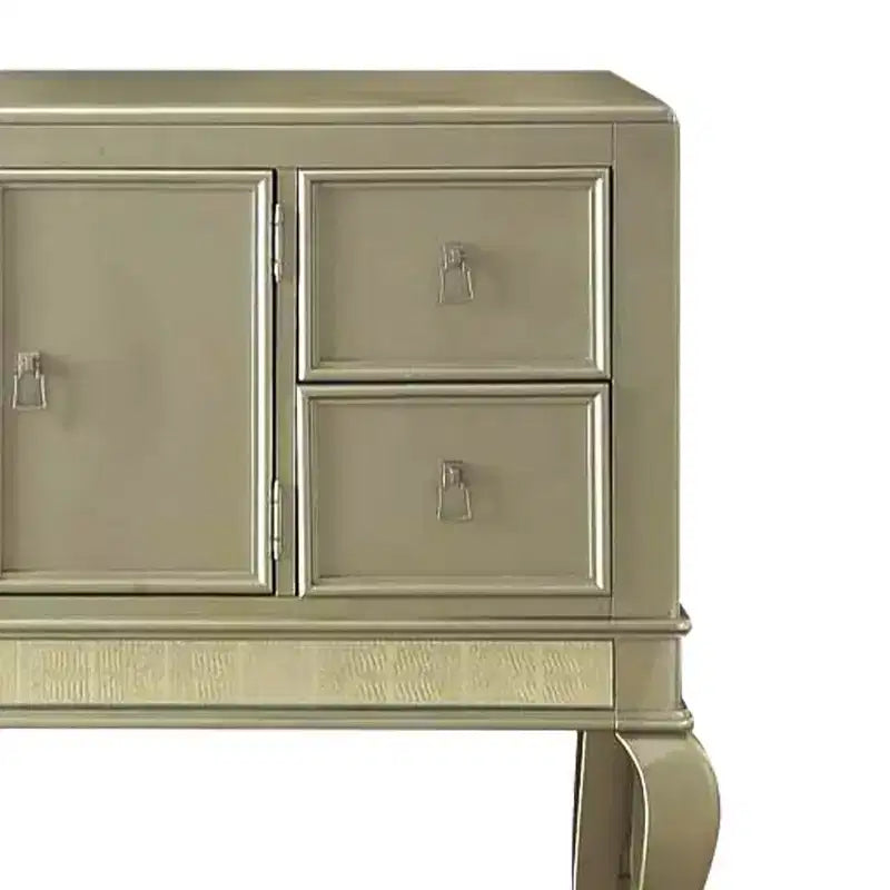 Acme Furniture Francesca Mobiletto decorativo contenitore Champagne