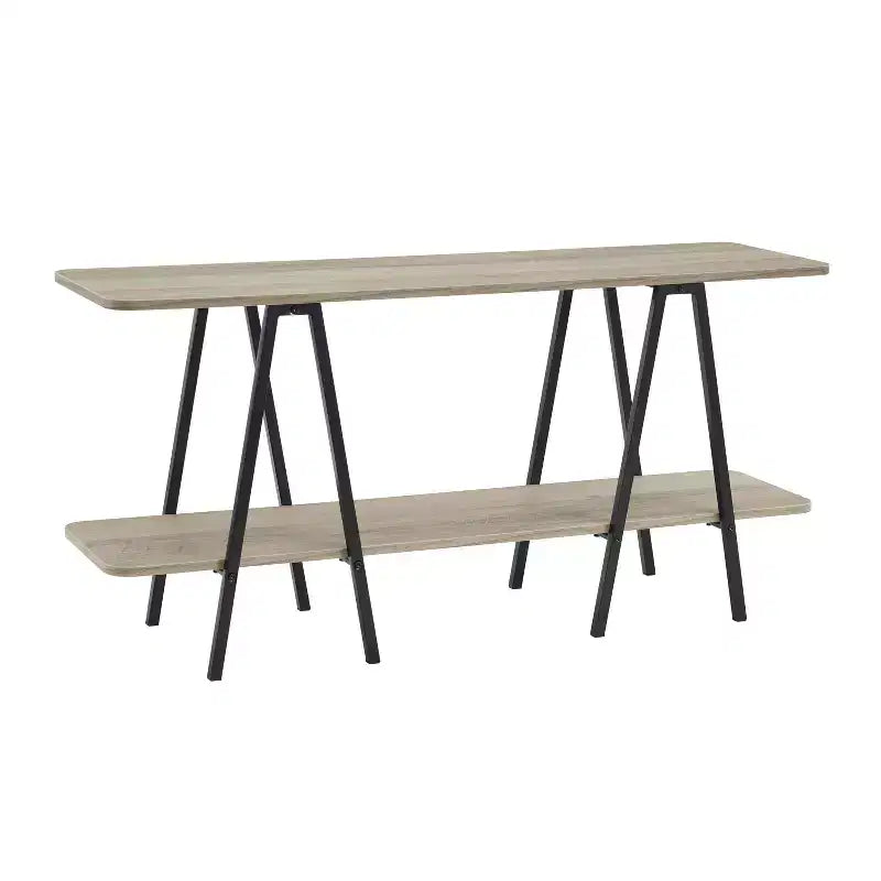 Manhattan Comfort Madia moderna Celine 47,24" grigio rustico