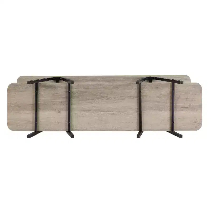Manhattan Comfort Madia moderna Celine 47,24" grigio rustico