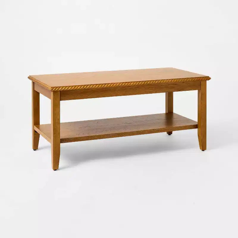 Azorella Coffee Table Oak Brown - Threshold™ designed with Studio McGee