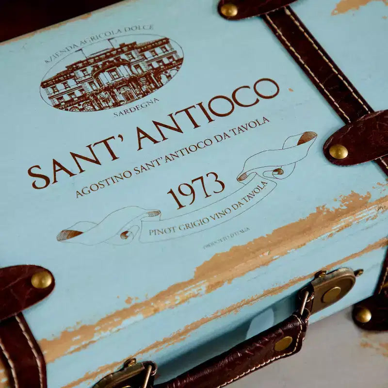 Set di 3 bauli rettangolari in legno invecchiato da fattoria, colore naturale - Olivia & May: Finitura in poliuretano, nessun assemblaggio richiesto