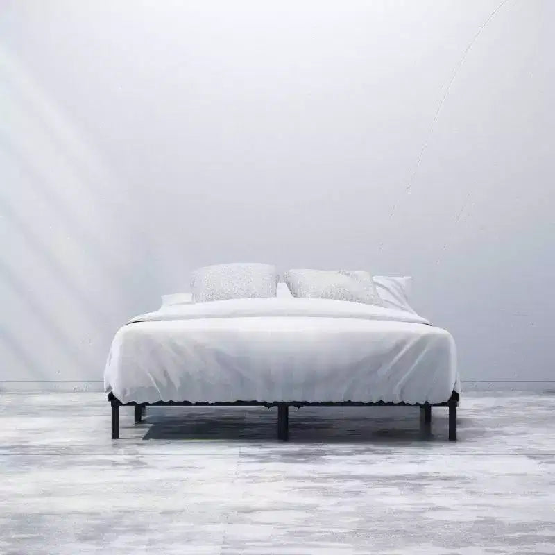 Struttura letto in metallo Queen 7" Compack nera - Zinus