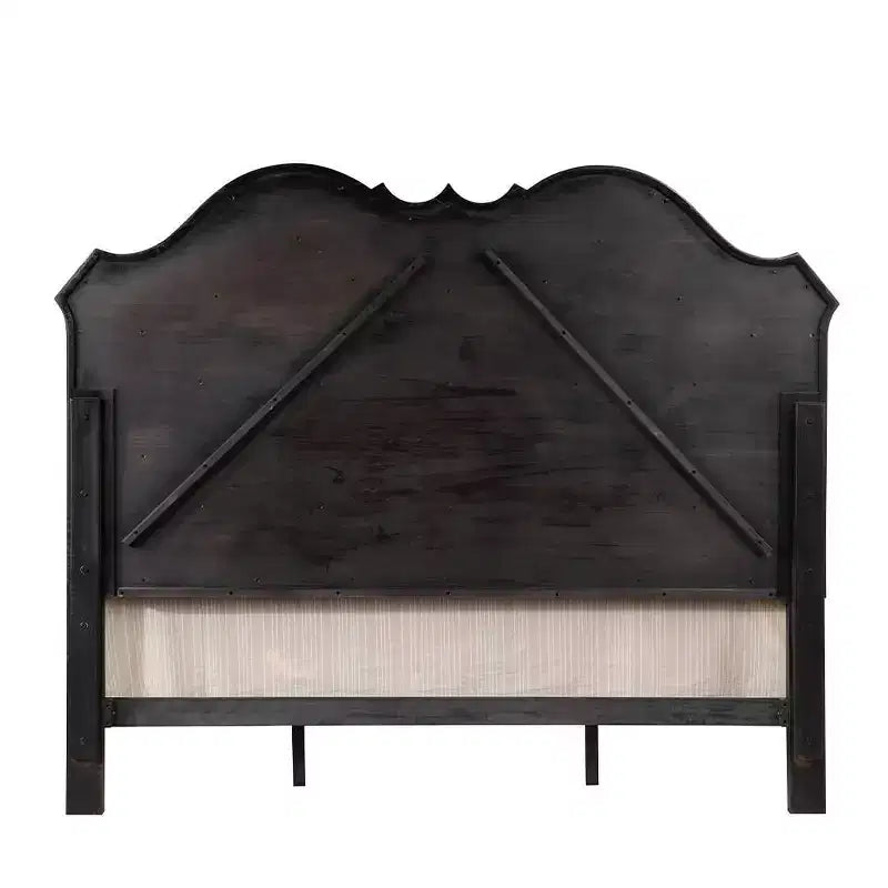 Letto king size orientale da 82,5": Letti Chelmsford, Rivestimento con borchie, Testiera imbottita trapuntata - Acme Furniture