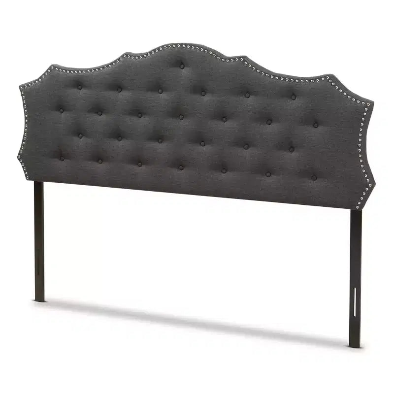 Aurora Modern And Contemporary Fabric Headboard - Baxton Studio