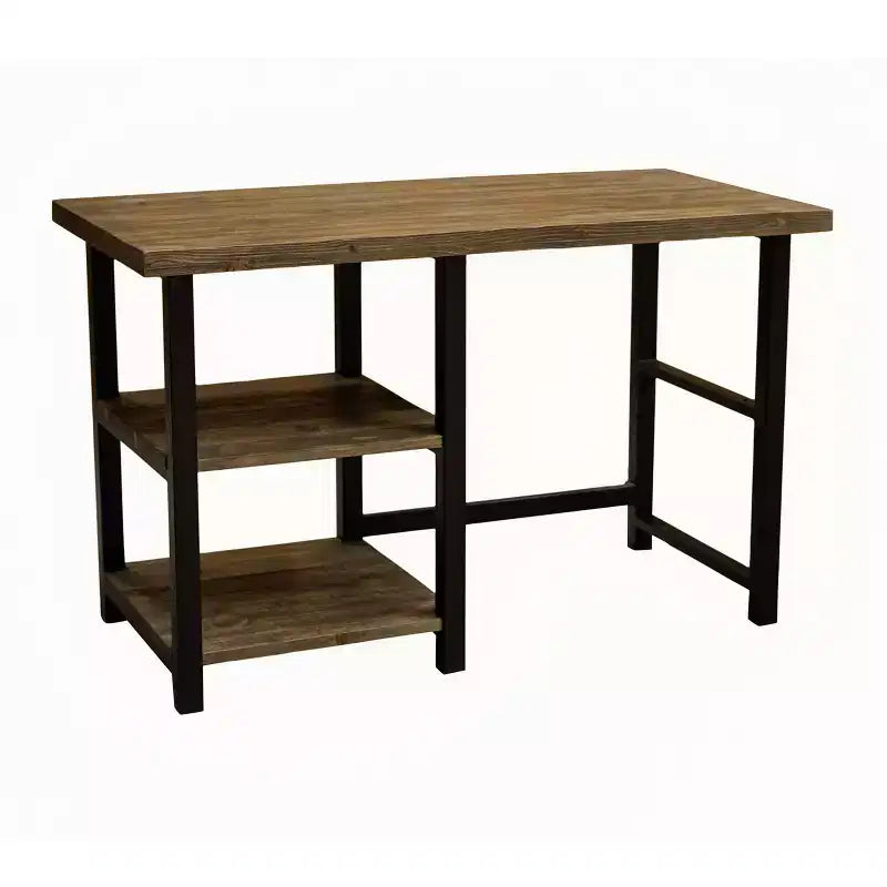 Scrivania Pomona in metallo e legno massello - Alaterre Furniture