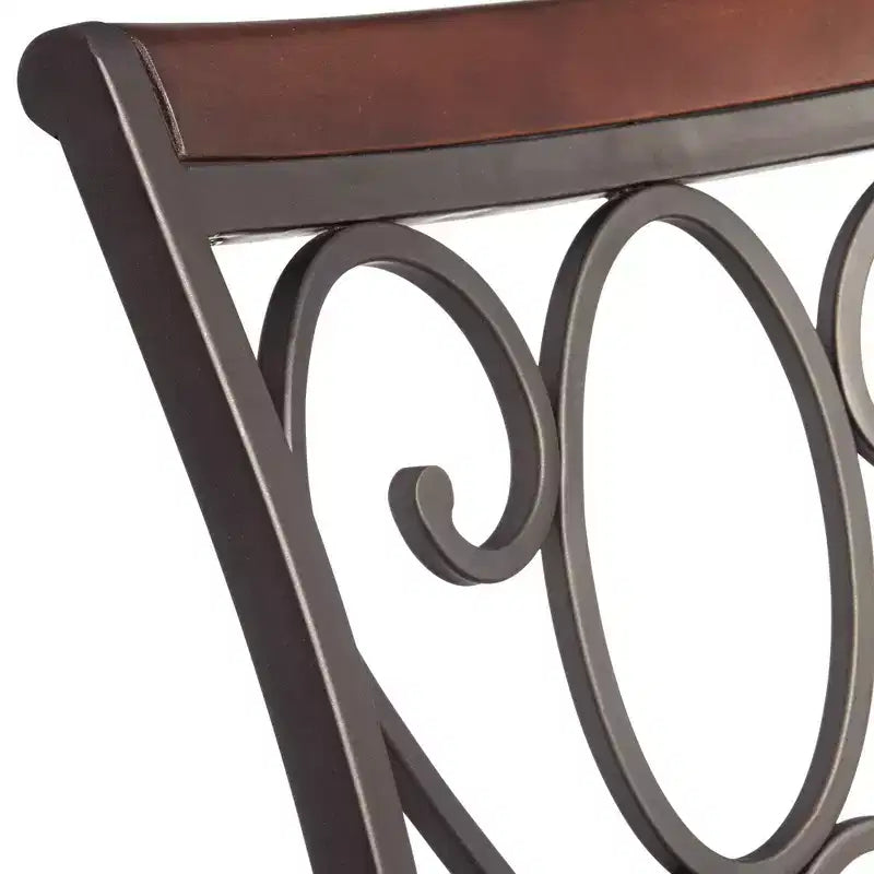 Sgabello da bar girevole in bronzo marrone, altezza 67 cm, cuscino tradizionale in similpelle con schienale e poggiapiedi per bancone da cucina