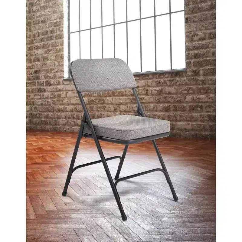2 Sedie Pieghevoli Imbottite Premium