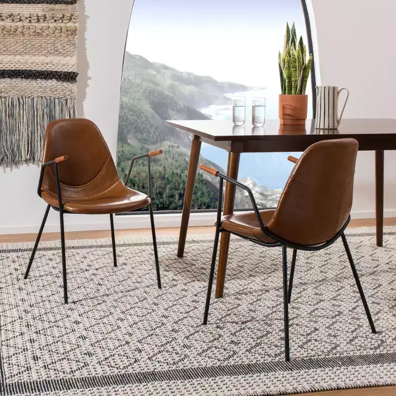 Sedia da pranzo Tanner Mid-Century (set di 2) - DCH3001 - Safavieh