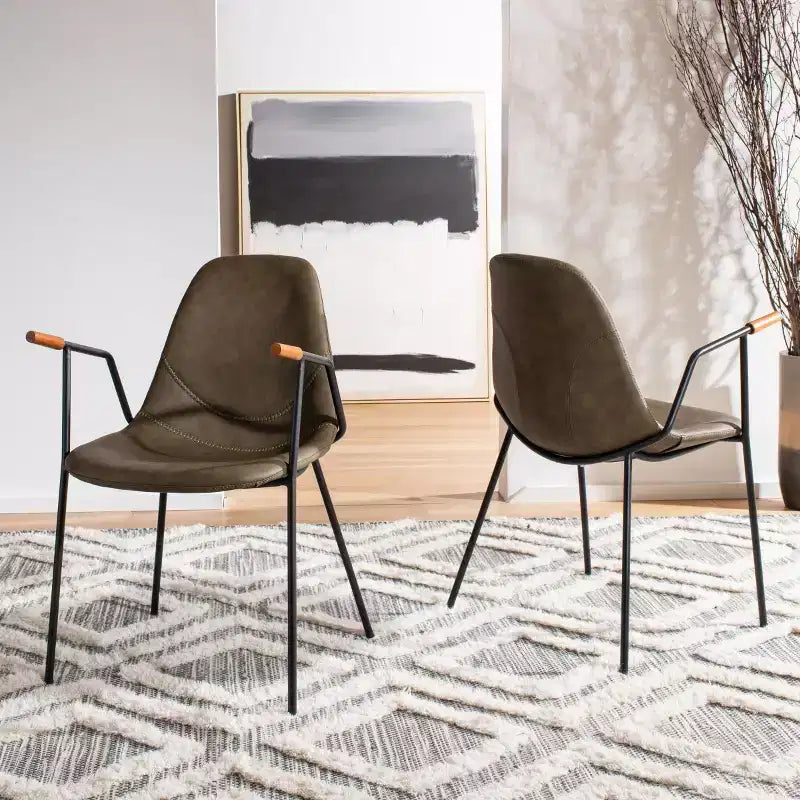 Sedia da pranzo Tanner Mid-Century (set di 2) - DCH3001 - Safavieh