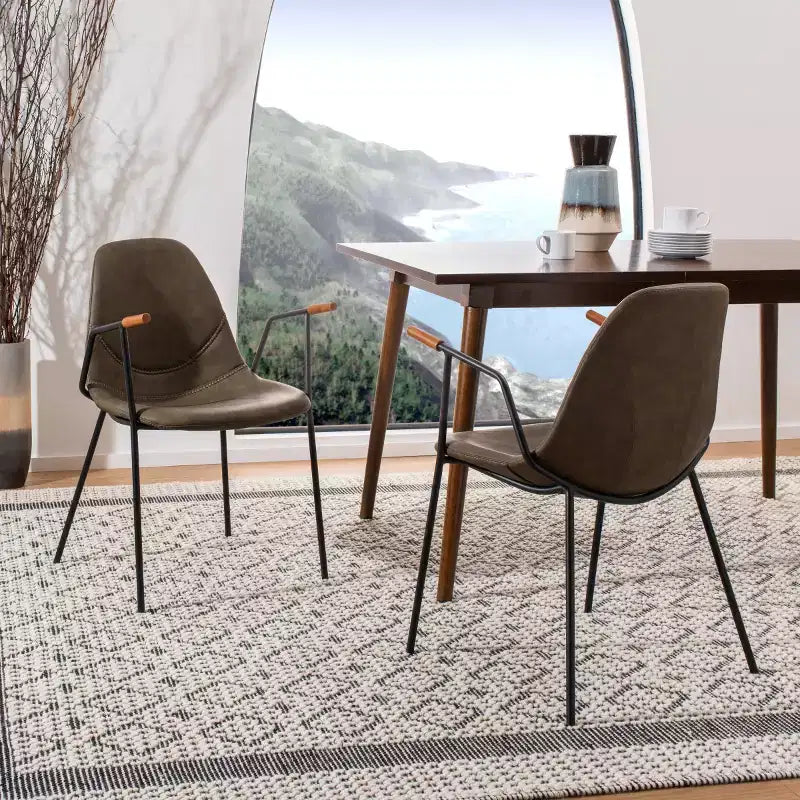 Sedia da pranzo Tanner Mid-Century (set di 2) - DCH3001 - Safavieh
