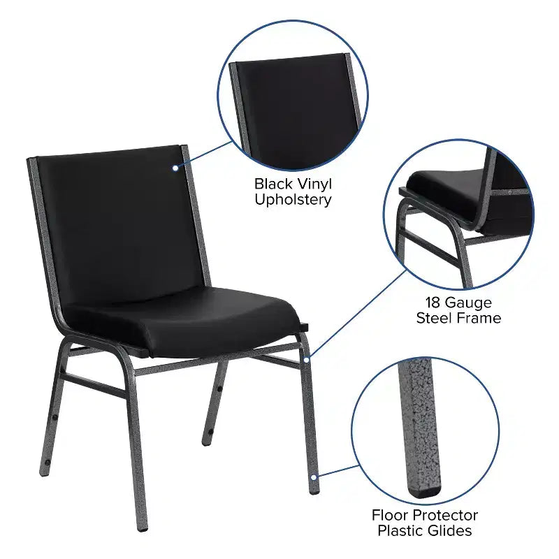 Sedia impilabile impieghi gravosi HERCULES Series di Flash Furniture