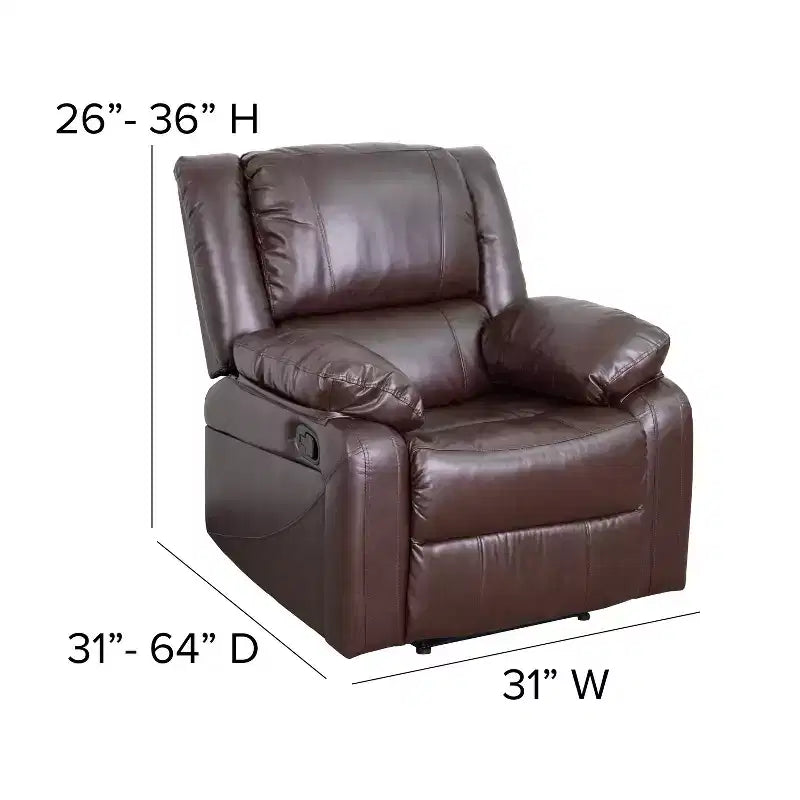 Poltrona reclinabile Flash Furniture serie Harmony