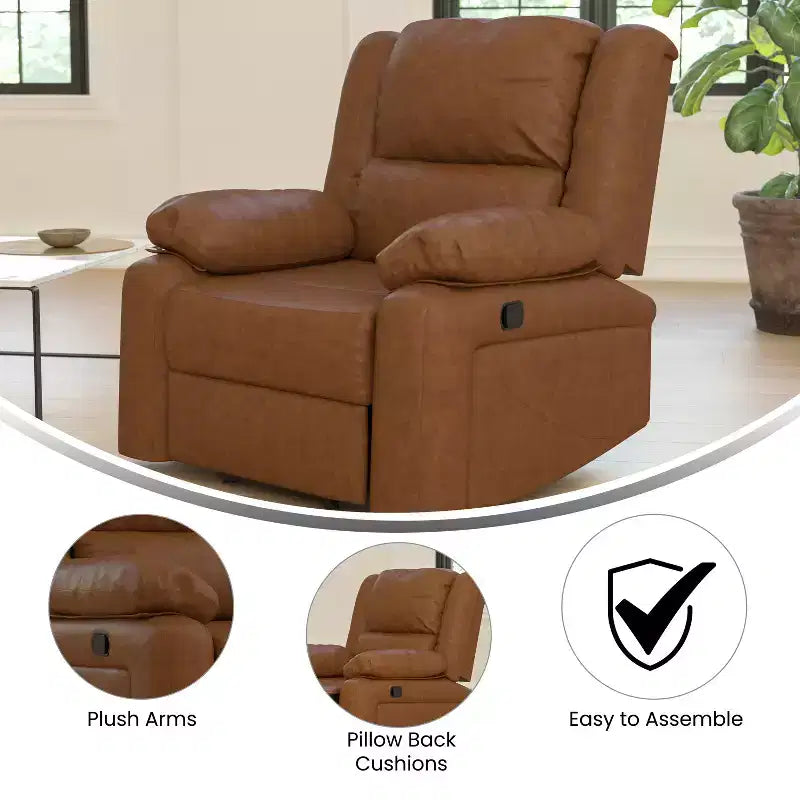 Poltrona reclinabile Flash Furniture serie Harmony
