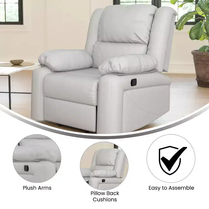 Poltrona reclinabile Flash Furniture serie Harmony
