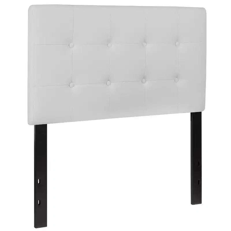 Testiera imbottita Emma and Oliver Button Tufted