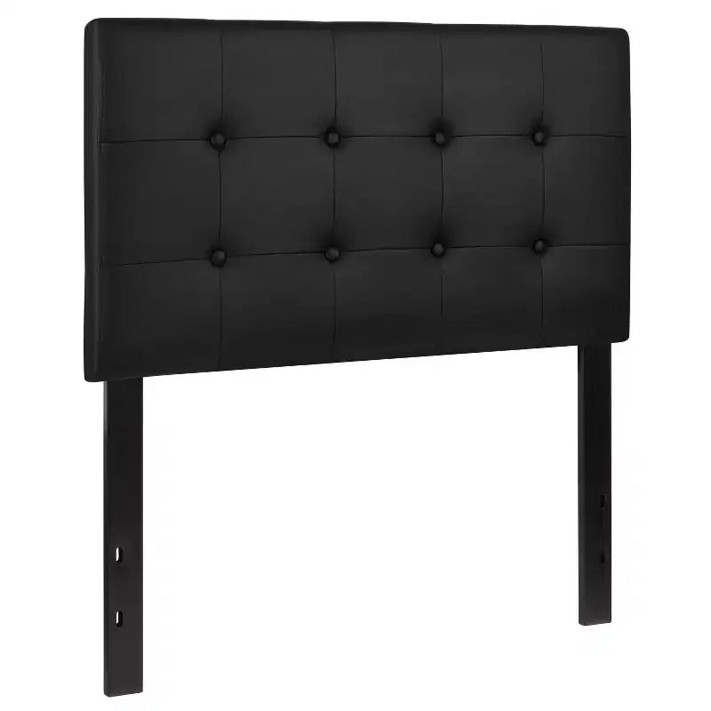 Testiera imbottita Emma and Oliver Button Tufted