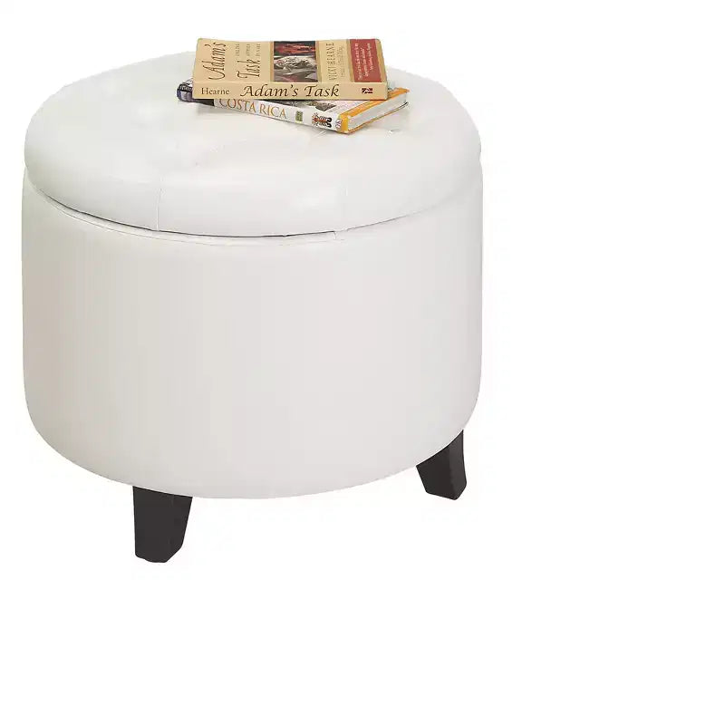 Pouf contenitore rotondo Designs4Comfort - Breighton Home