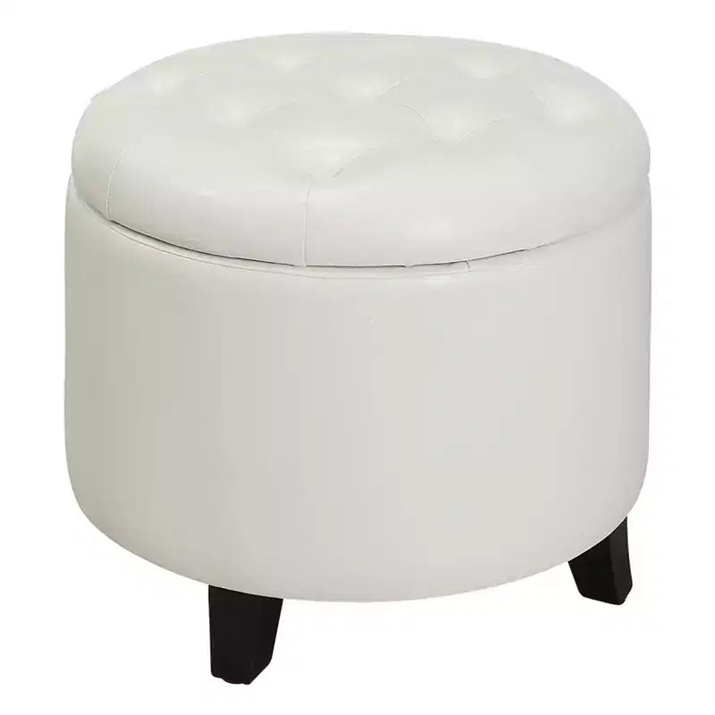 Pouf contenitore rotondo Designs4Comfort - Breighton Home