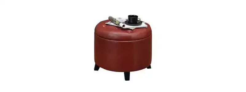 Pouf contenitore rotondo Designs4Comfort - Breighton Home