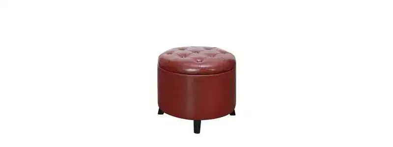 Pouf contenitore rotondo Designs4Comfort - Breighton Home