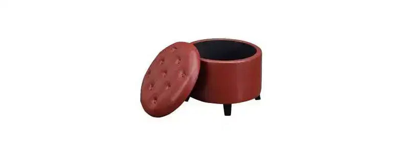 Pouf contenitore rotondo Designs4Comfort - Breighton Home