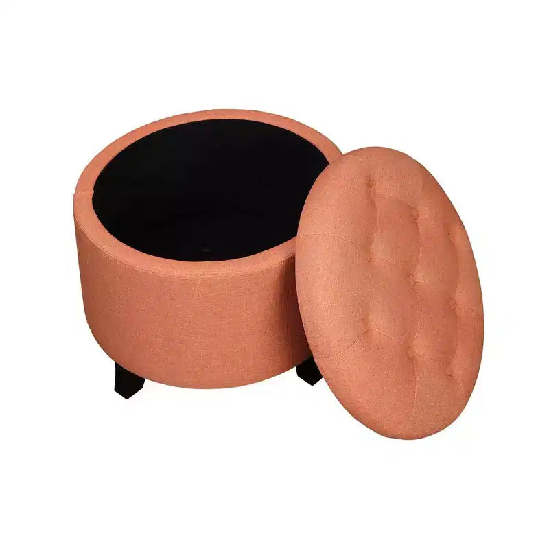 Pouf contenitore rotondo Designs4Comfort - Breighton Home