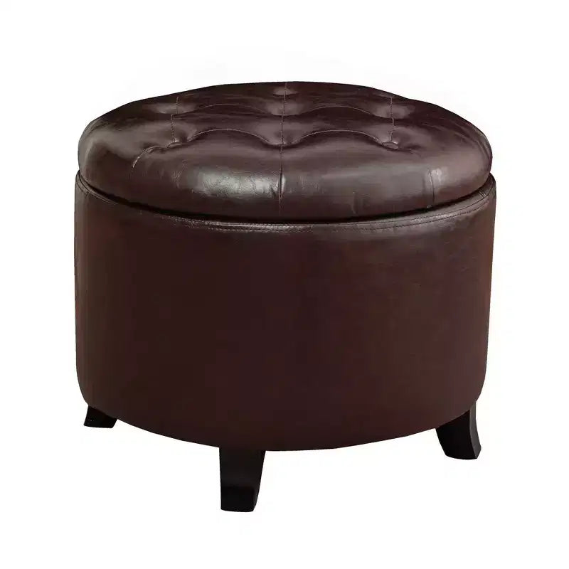 Pouf contenitore rotondo Designs4Comfort - Breighton Home