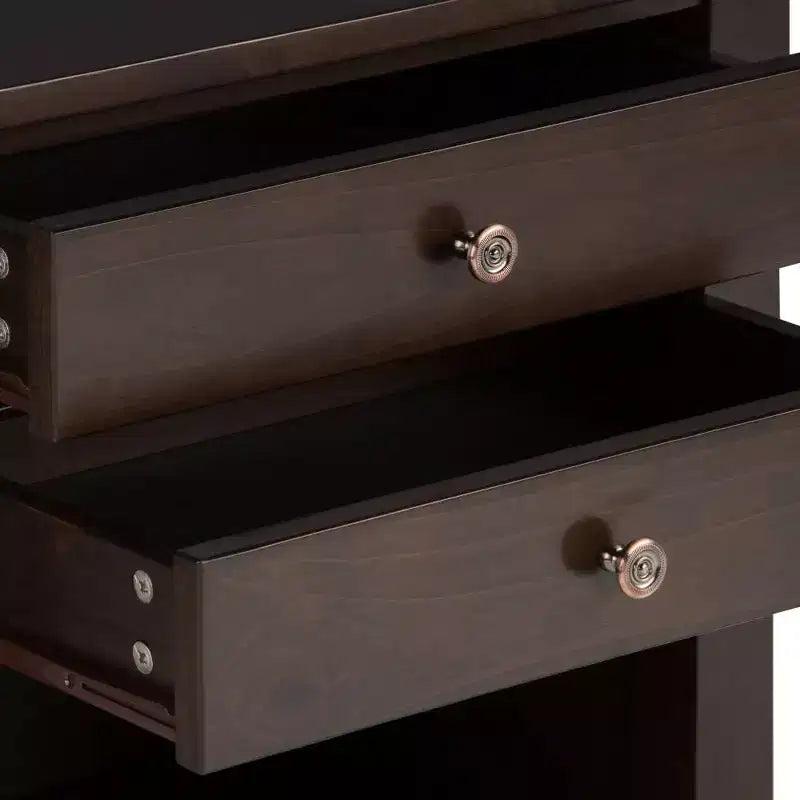 Comodino 24 Sterling in legno massello - WyndenHall