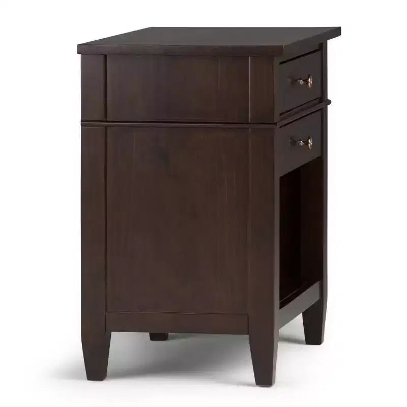 Comodino 24 Sterling in legno massello - WyndenHall
