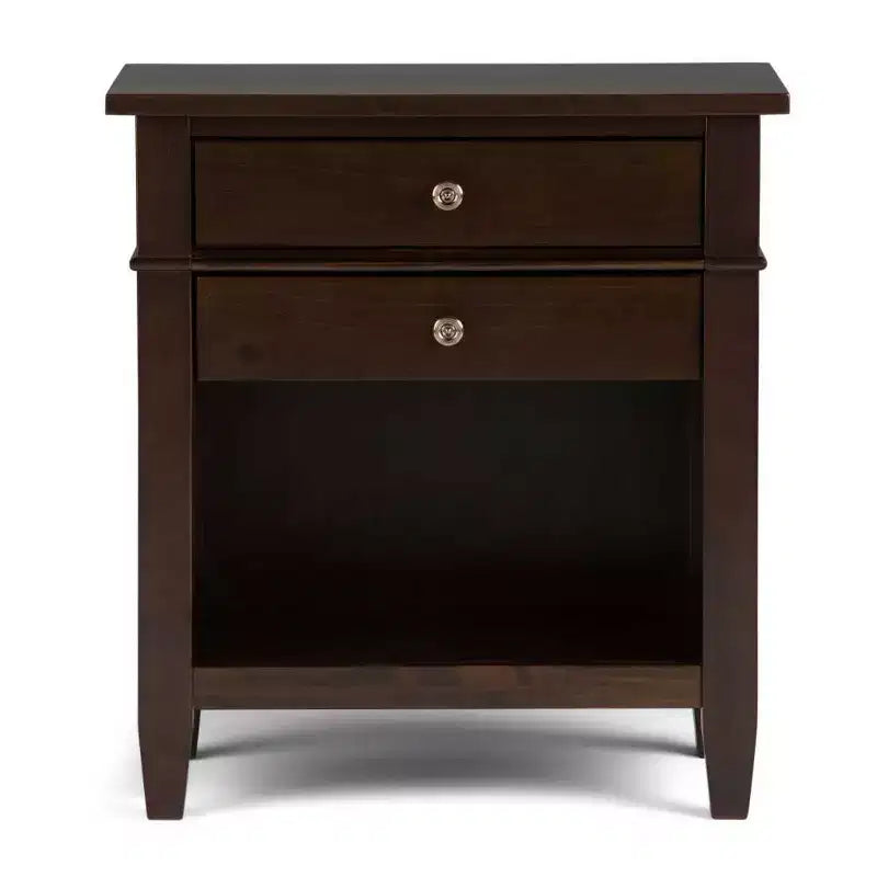 Comodino 24 Sterling in legno massello - WyndenHall