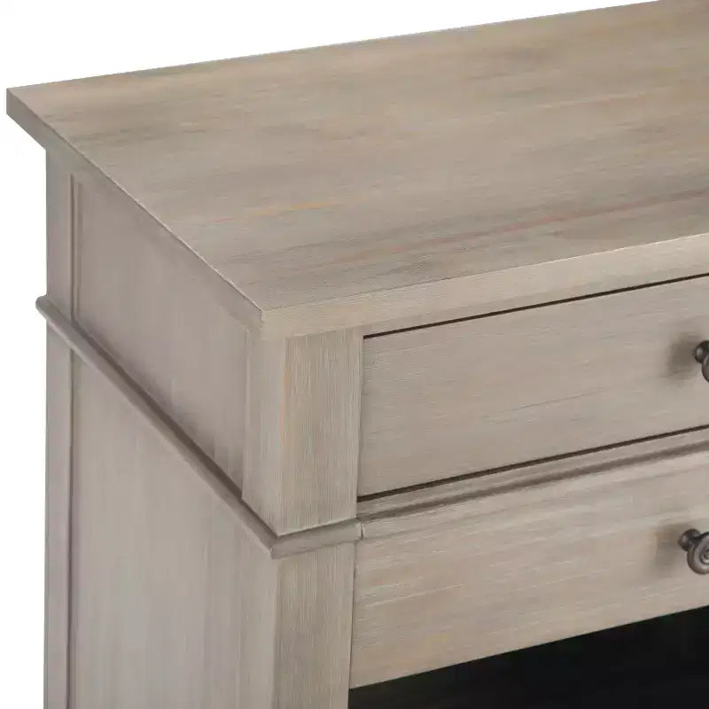 Comodino 24 Sterling in legno massello - WyndenHall