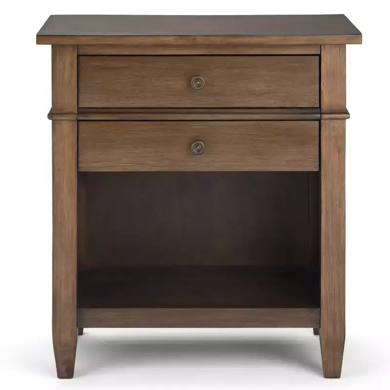 Comodino 24 Sterling in legno massello - WyndenHall